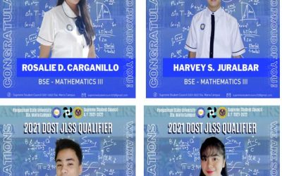 Four BSEd Math studes are DOST scholars