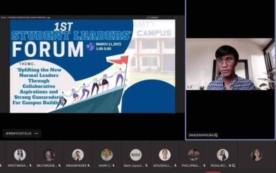 PSUSM-SSC conducts 1st virtual students’ forum