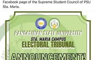 PSU SM conducts first virtual SSC election