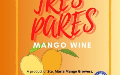 Tres Pares Mango Wine