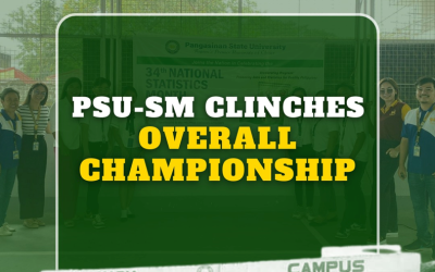 NEWS | PSU-SM Clinches Overall Championship in National Statistics Month